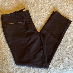 Kenneth Cole Black Dress Pants with Zipper Pockets
